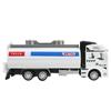 1/48 Scale Water Tanker Truck Vehicle Toy Model, Model Car, High Simulation Pull Back Function for Kids Gift Boys Girls Children
