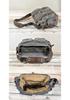 Borsa retrò in tela e pelle bovina per fotocamera DSLR: Custodia Interna Multifunzionale per Uomini e Donne - Fotografia Mirrorless