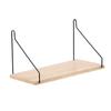 Floating Shelves Wall Mounted Wood Hanging Display Storage Beige S