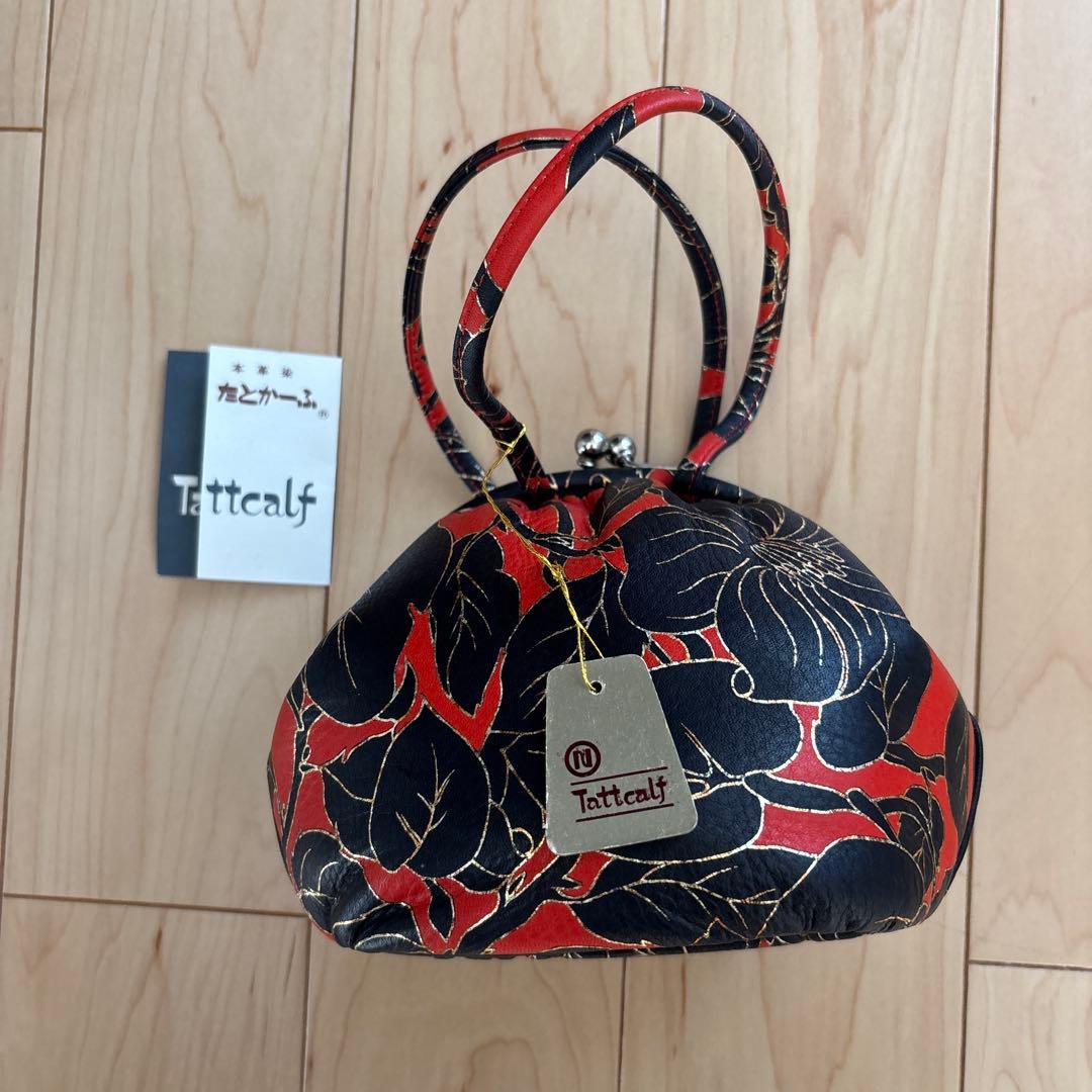 

[USED] Genuine leather Yuzen dyed clasp bag for Coming of Age Ceremony and Shichi-Go-San