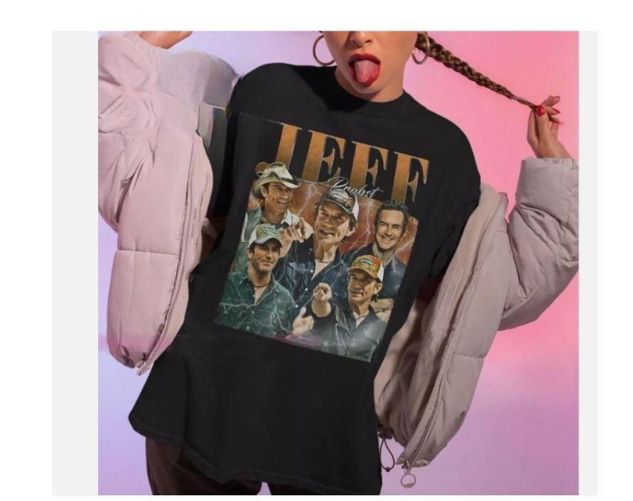 Vtg Jeff Probst Short Sleeve T-shirt Unisex T-Shirt XXXXL