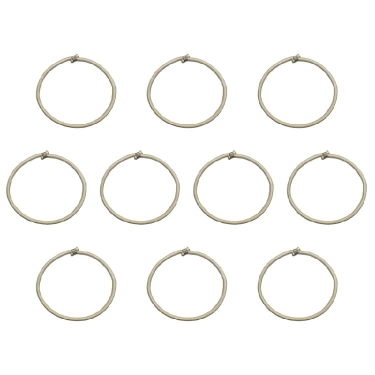 10Pcs Trampoline Elastic Rope Bungee Cord Aluminum Buckles Stretch Cord for Fitness Trampoline Canopy Tent Easy to Use