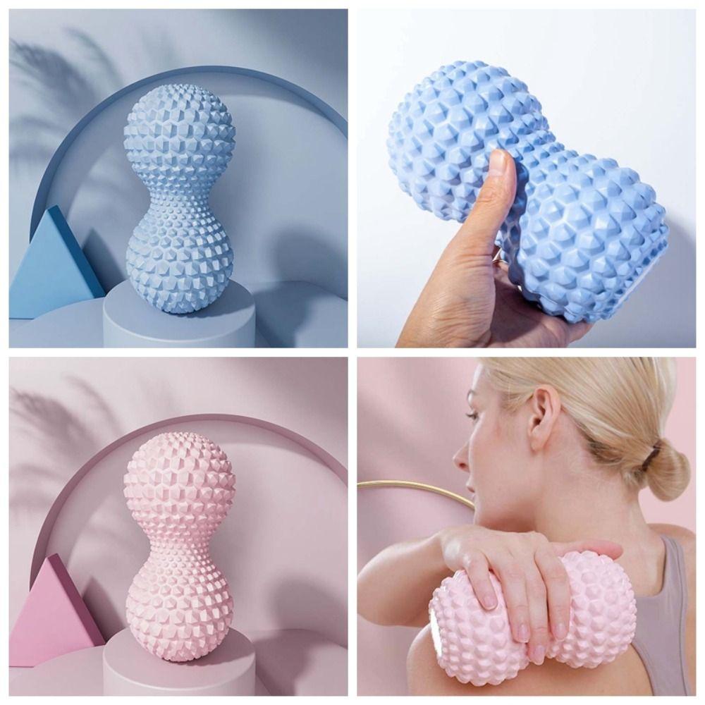 EVA Peanut Massage Ball Portable Convex Point Neck Roller Muscle Relaxation Ball  Foot relaxation