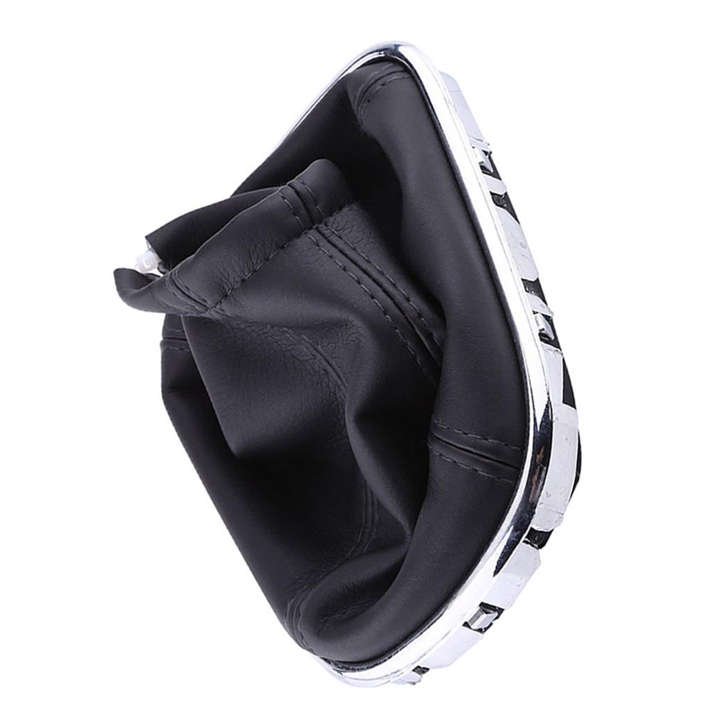 PU Leather Car Gear Shift Knob Cover Gaiter Boot Fit For Chevrolet Cruze 2008 2012