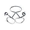 Hot Sale SM Leather Handcuffs Binding Restraint Split Leg Set Training Adult Exotic Accessories SM Exotic Props for Adults