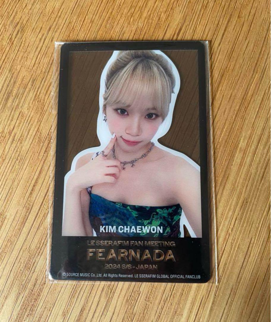 

[USED] Le Seraphim LE SSERAFIM FC Bonus Venue Limited Chaewon