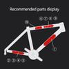 Bike Frame Sticker Bike Protective Tape Anti-Scratch Anti Dust Waterproof MTB Road Bicycle Frame Guard for Protection Fi