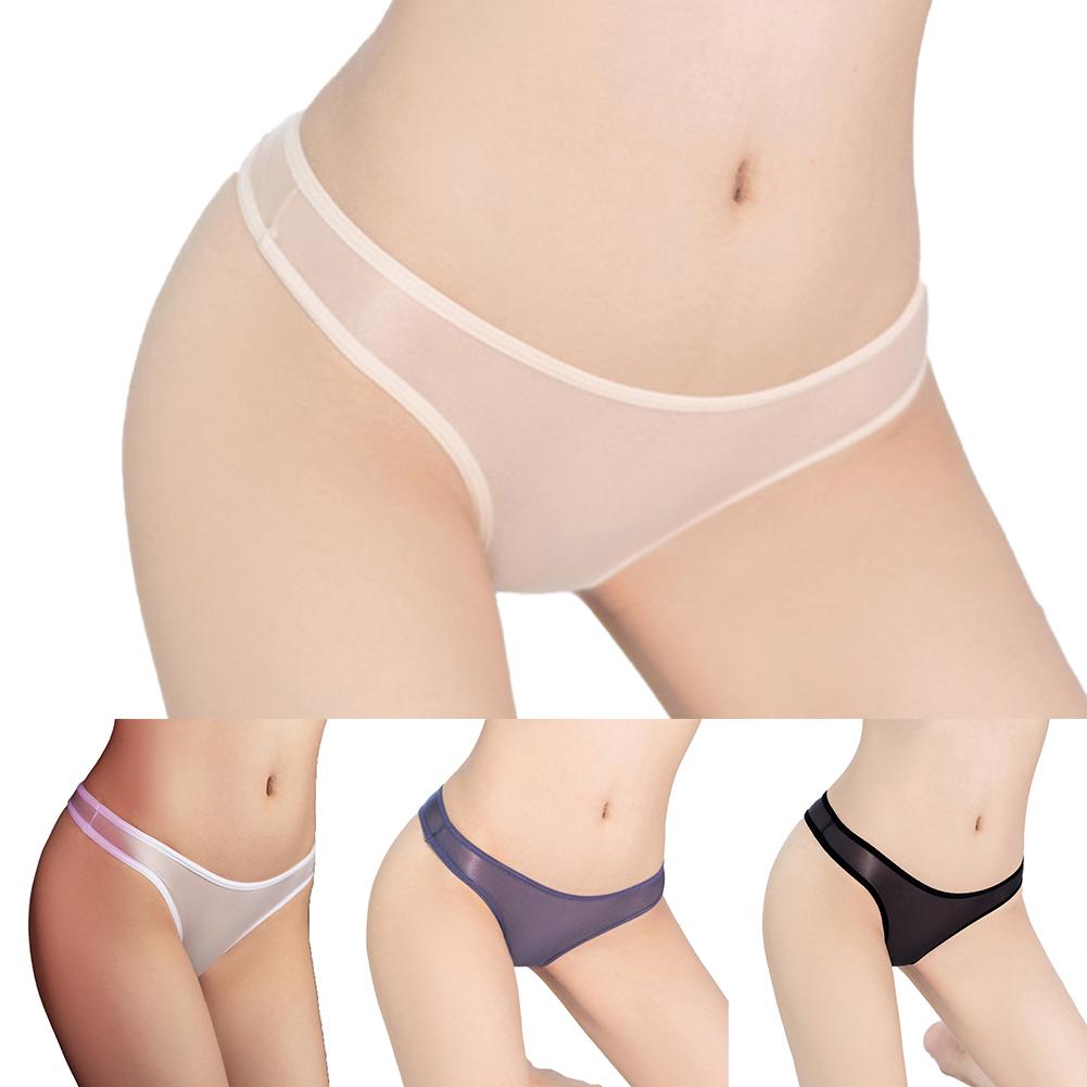 Panties Women Briefs Sheer Underpants Breathable Comfy