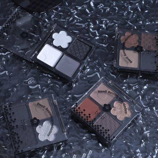 biya - Dreamy Blurry 4-Color Eyeshadow Palette - 6 Types 101# Ash - 4.8g