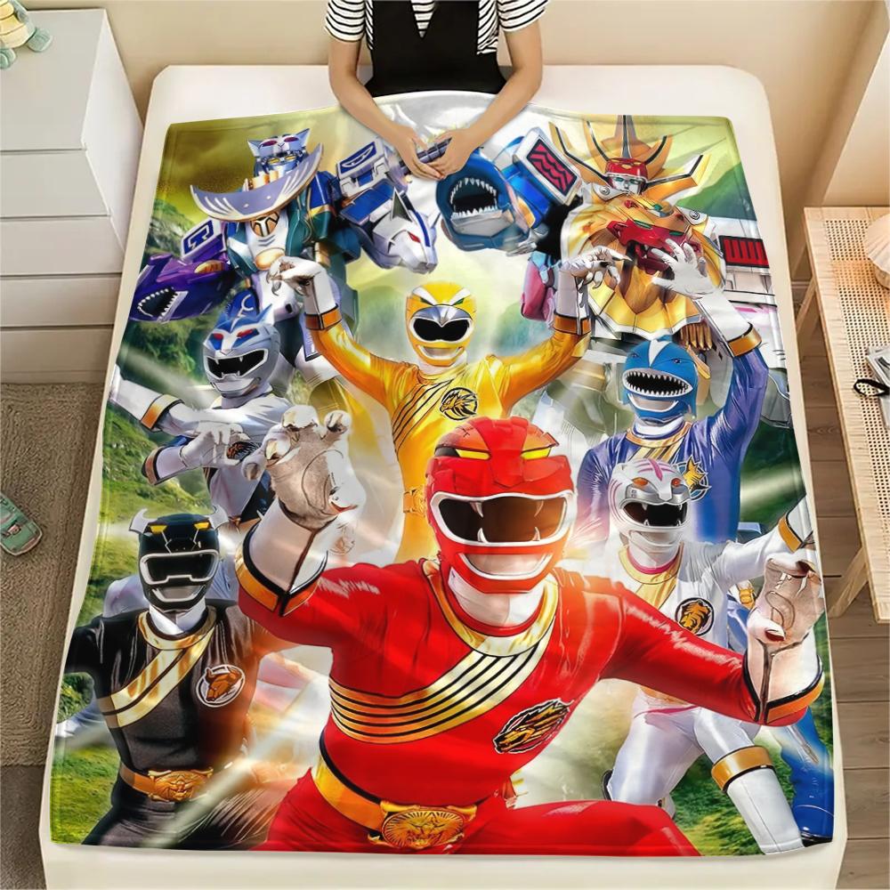 

Super Sentai Hero Squad Blanket, Warm Throw for Home Decor, Great Gift for Sentai Enthusiasts.chl 75x90cm