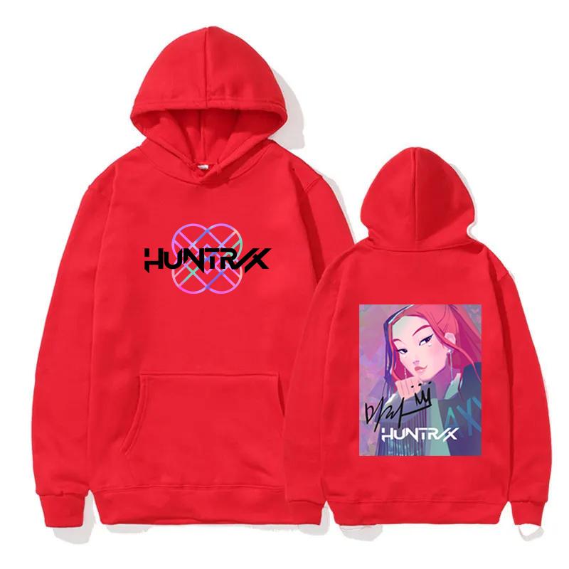 Jesienny Anime KPop Łowcy Demonów Bluza Harajuku Hip Hop Bluza z Kapturem Top Bluza UNISEX Litery Odzież Sportowa Moda Y2k Odzież