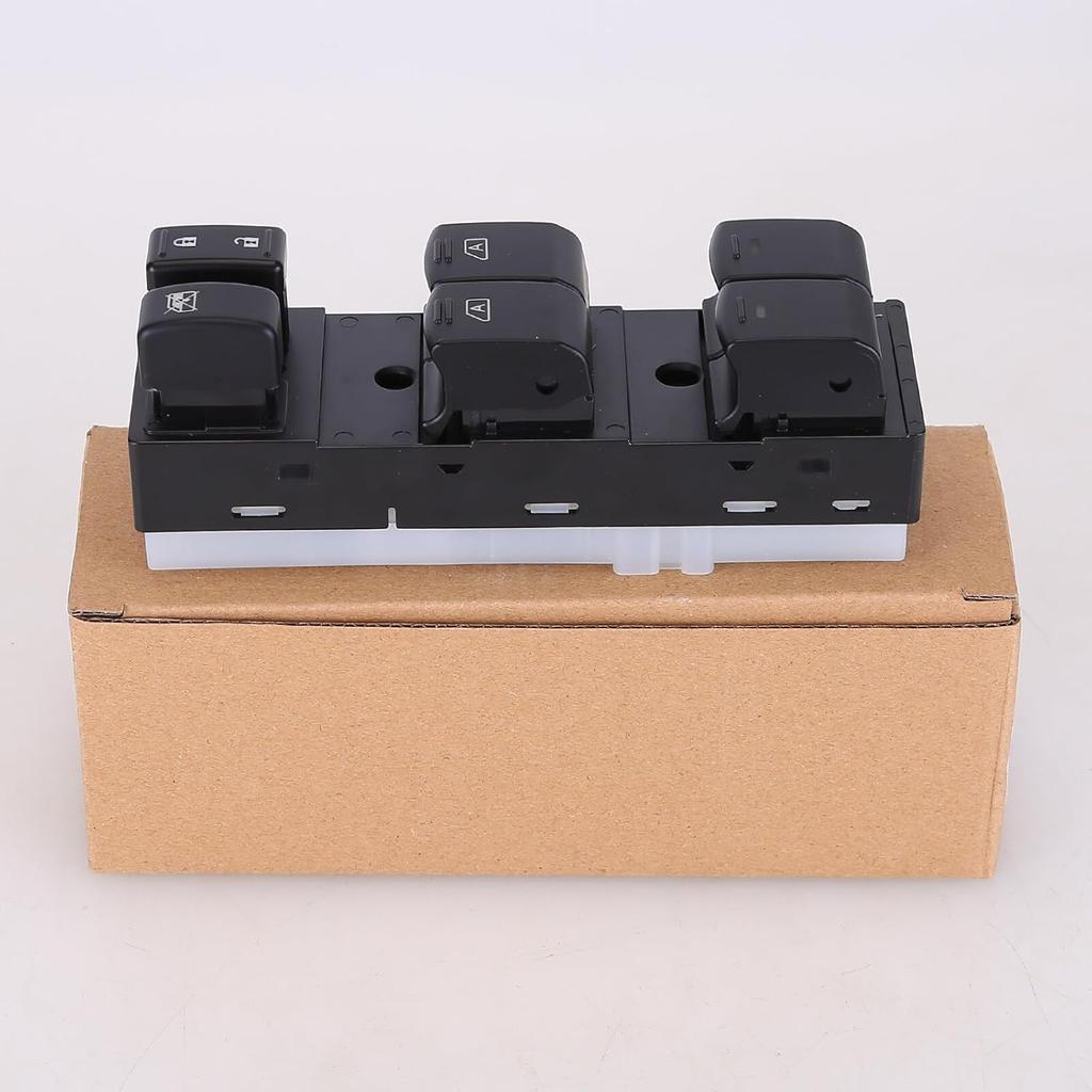 Power Window Master Switch Front Left Driver Side Power Door Lock Window Switch Compatible with 2009-2017 Infiniti G37 FX35 FX37 FX50 QX70 Main Power