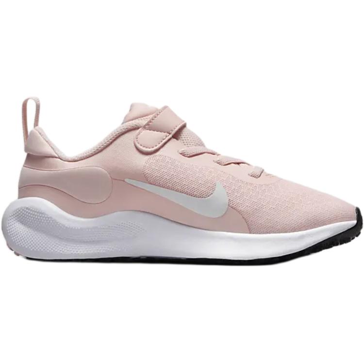 Nike Revolution 7 PS Echo Pink Kids Sneakers White Black Summit-White FB7690-602
