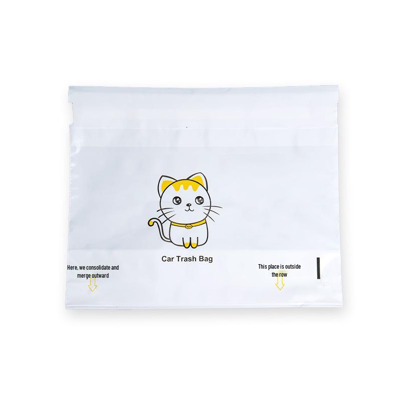 Disposable Premium Car Trash Bag - Stand-Up Onboard Waste Container