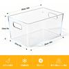 Transparent Storage Box with Drawer and Handles, Perfect for Kitchen Storage, Small Organizers, and Refrigerator Storage, Perfect for Storing Snacks,