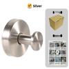 Stainless Steel Strong Suction Cup Hooks For Kitchen Bathroom Towel Hangers