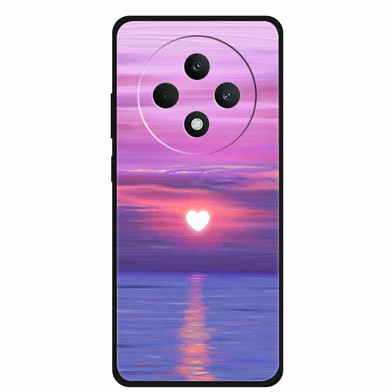 For Oppo Reno12 F 5G Case 12 F 4G Lovely Soft Silicone TPU Painted Cat Phone Cover For Oppo Reno12 FS Back Cases Fundas Bumper
