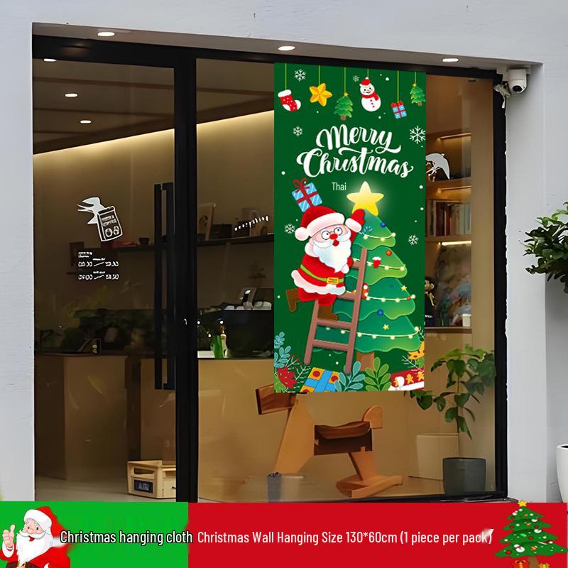 Christmas Eve Tree & Wall Hanging Decorations: Photography Backdrops & Ornaments
