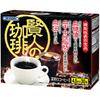 ORIHIRO Kenjin No Coffee, Isomaltodextrin and GABA Blend, Black Coffee, 135g (4.5g X 30 Sticks)
