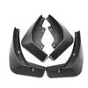 4 Pieces Black Mud Flaps Debris Guard Body Panel Splash Guards Easy To Install