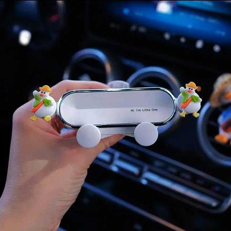 KJOY Auto Handy Cartoon Halter Auto Luftauslass, Auto Innenraum Auto Halter Navigation Feste Schnalle Multifunktionsprodukt