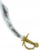 Pirate Sword Pirate Saber Pirate Weapon With Curved Blade Carnival 48Cm
