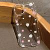 For iPhone 17 16 15 14 13 12 11 Pro Max Case Pink Lily Flower Design Clear Cover For iPhone 13 Mini XS XR X 7 8 Plus 16E Fundas