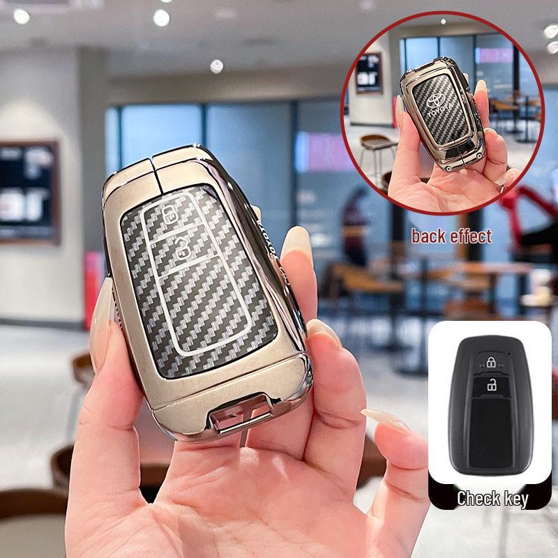 Toyota Key Case for Camry, Corolla, RAV4, Asia Dragon, Veloster, Highlander, and Feng