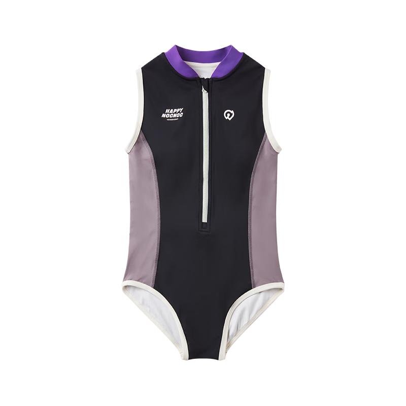 Happy Nocnoc Girls  Sun Protection One-Piece Swimsuit M