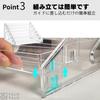 FALOFALO 7-Tier Figure Display Stand Set of 2 Acrylic Clear Cases Hina Shelf Cosmetics Exhibition Storage