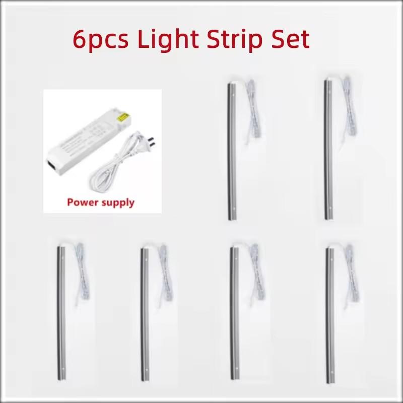 Customized LED Cabinet Lamp Invisible 45 Degree Oblique Illumination 12V For Kitchen Bedroom Wardrobe Cabinet Layer Shelf Light