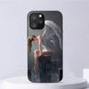 Fantasy Ängelflicka Vingar Telefonfodral För Iphone 11 12 Mini 13 14 Pro Xs Max X 8 7 6s Plus 5 Se Xr Skal