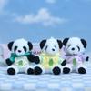 Uroczy Pluszowy Brelok Panda Zabawka Do Ozdoby Torby I Breloka W Kolorach Miękki