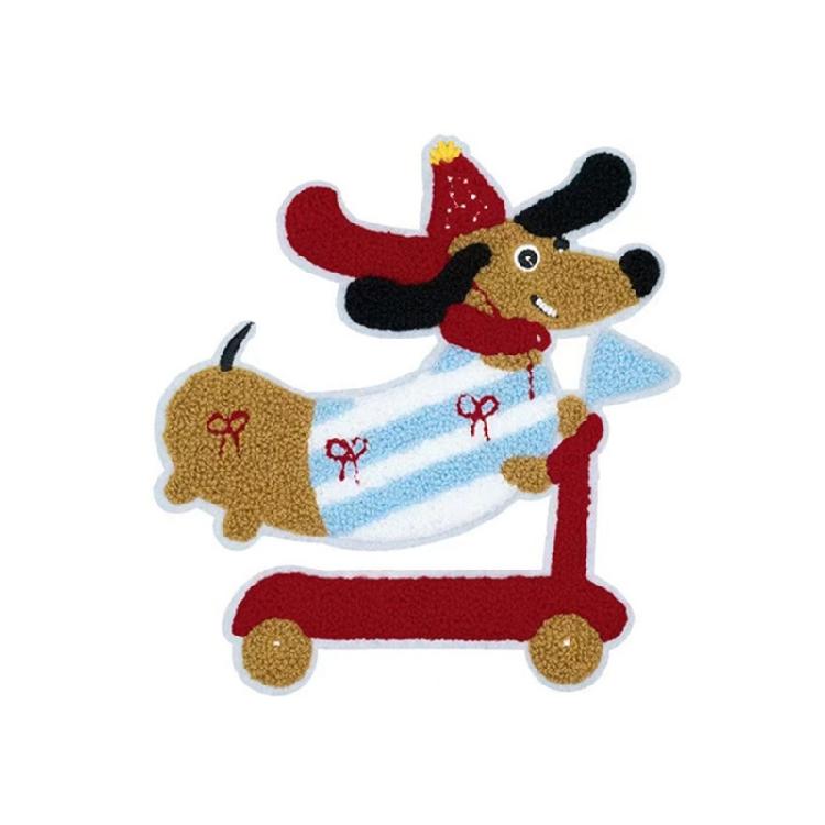 Embroidery Applique Dog Patches Clothing Repair Patches Clothing Garment Crafting Project Accessories Making Supply