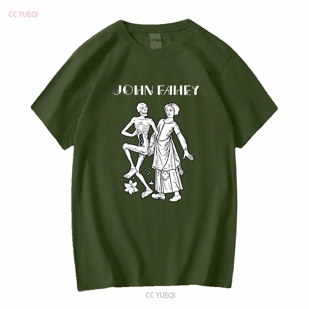 Pamatuji si Slepého Joea Smrt Johna Faheye Vintage Tričko Steel Guitar Rag Folková Hudba vintage Vyprané Měkké Mírně značkové oblečení