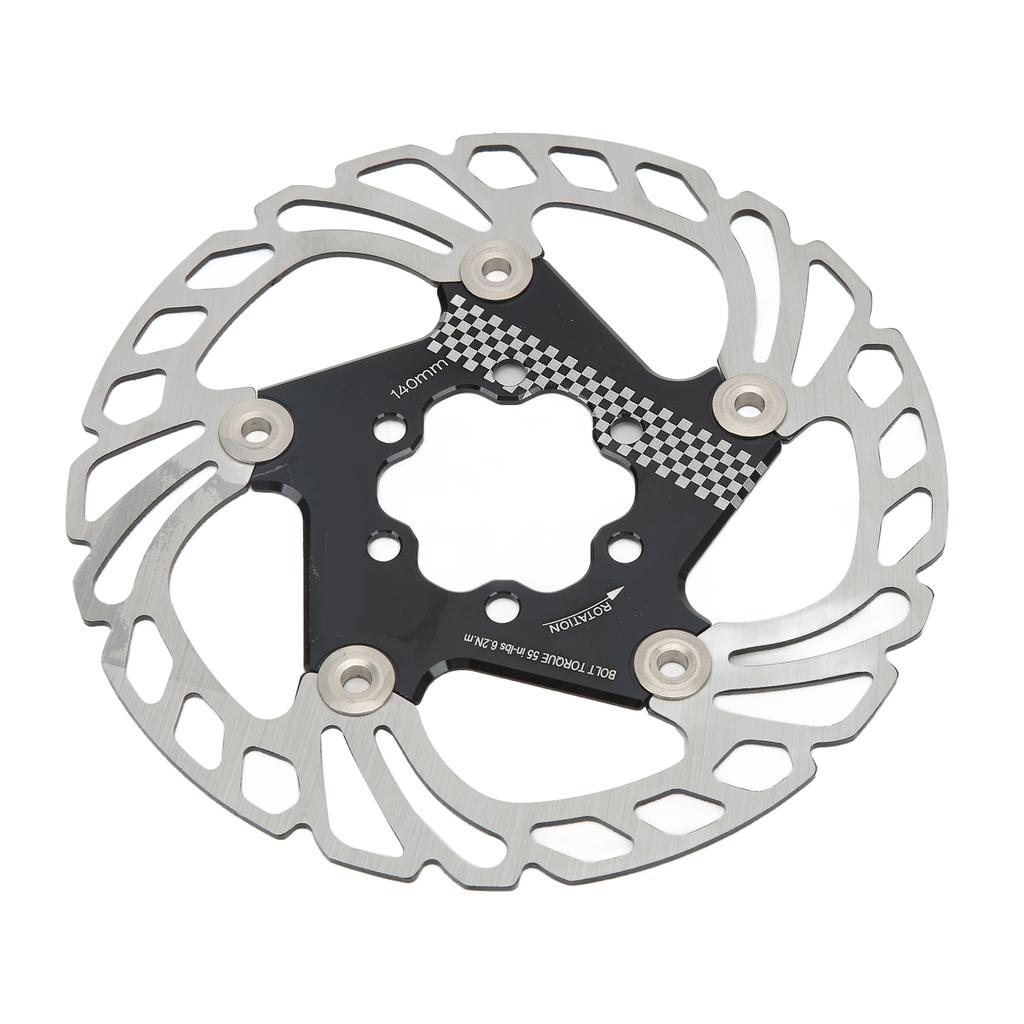 Bike Floating Brake Discs with with 6 Bolts Heat Dissipation Mountain Bike Brake Rotor140MM