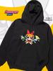 Kapuzenpullover-Lässiger Pullover Sweatshirt mit Powerpuff Girls Aufdruck