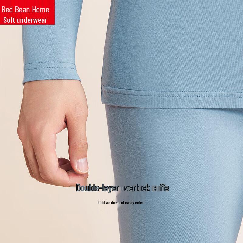 HODO Men's Cloud-Soft Modal Cotton Thermal Underwear Set