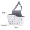3pcs Sink Sponge Holder, Kitchen Organiser Sink Caddy Drain Basket Hanging Strainer Organizer Storage Bag