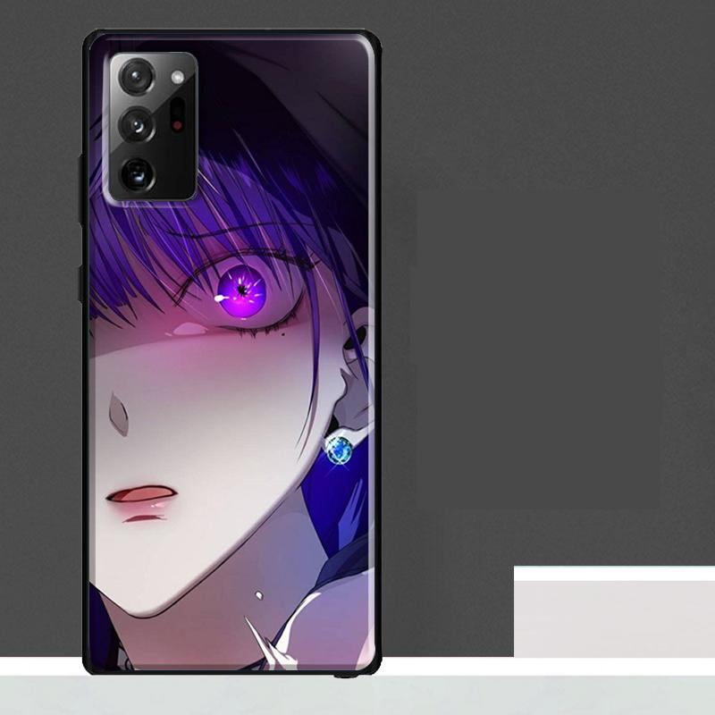 Genshin Impact Raiden Shogun Case For Samsung Galaxy S25 S24 S23 Ultra S9 S10 S20 S21 S22 Plus S23 FE S25 FE Phone Cover