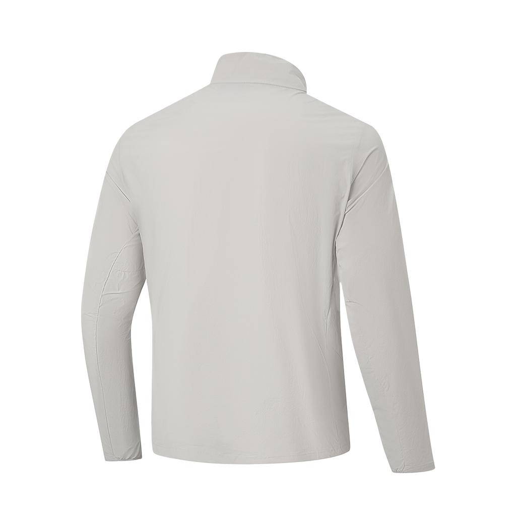 Li Ning Fitness Series Quick-Dry Cool 3D Stand Collar Jacket Men Jackets AFDW477-1
