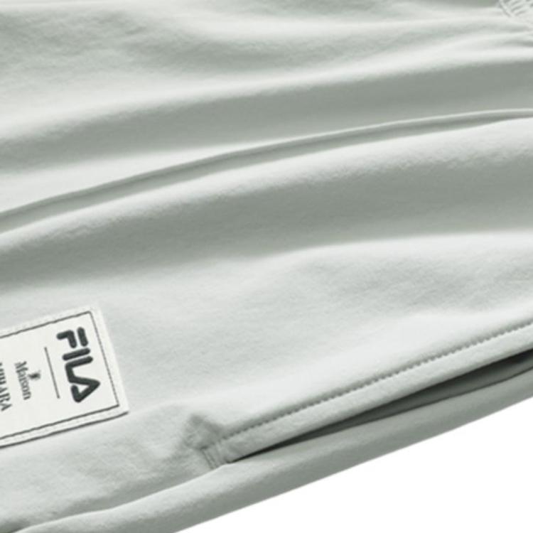 FILA X MIHARA YASUHIRO Collaboration Woven Logo Tapered Casual Pants Women bottoms Rock-Gray F11W143801F-GY