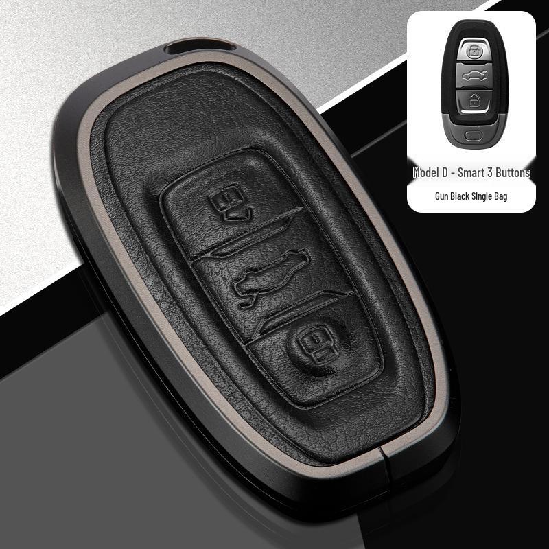 Premium Biao Che Zu Hongqi H5/HS7 Key Case for Men & Women – Full-Cover Protective Bag