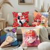Anime G-Gintama Throw Pillow Covers Pattern Cushion Cover Suitable For Sofa Bedroom Car Pillow Cover