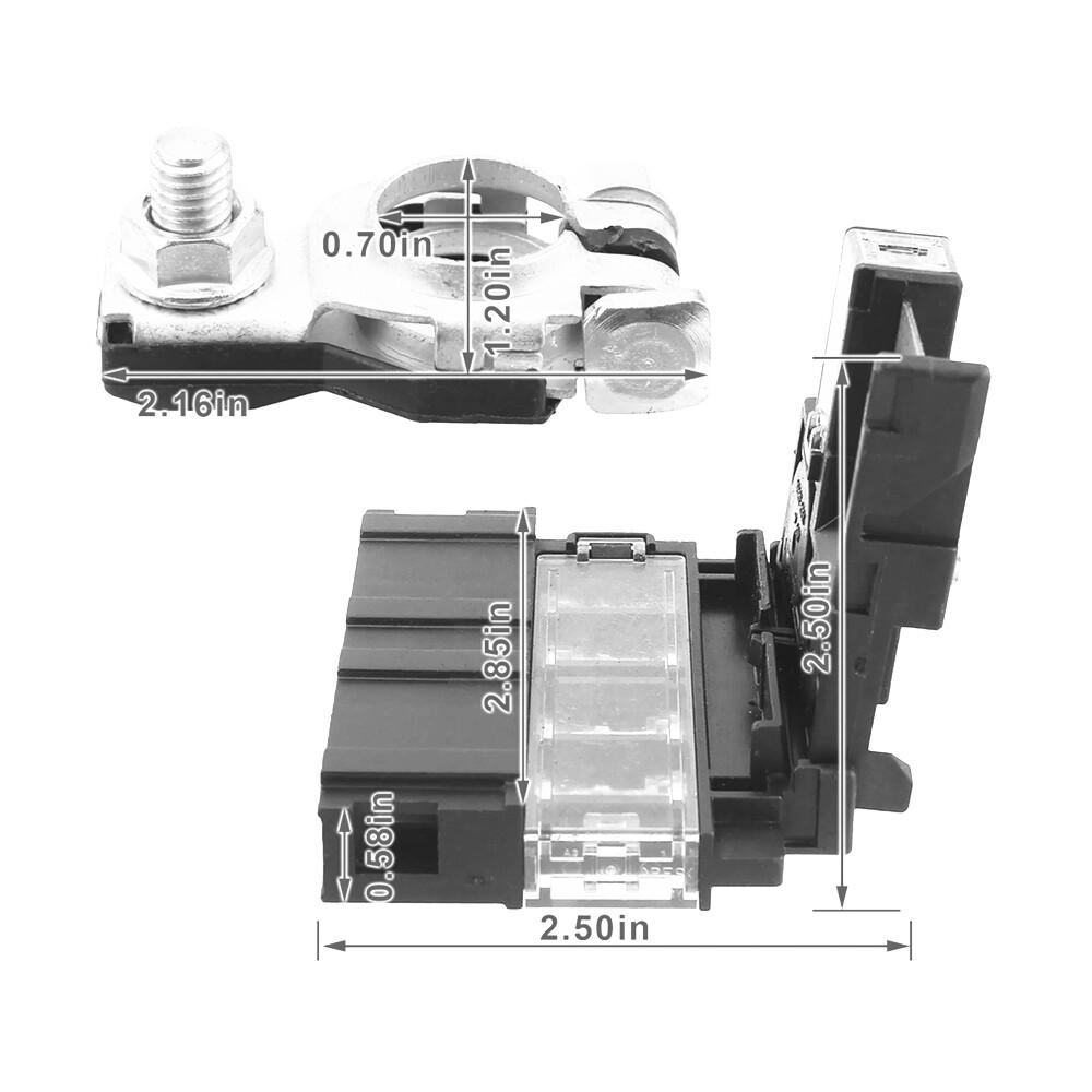 1PC 60A/80A/100A Positive Battery Fuse w/Terminal for Nissan TITAN 2004-2015
