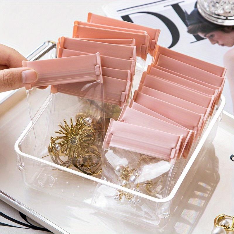 10pcs EVA Jewelry Storage Bag Earrings Nails Ring Jewelry Portable Storage Box Necklace Bag Anti Oxidation