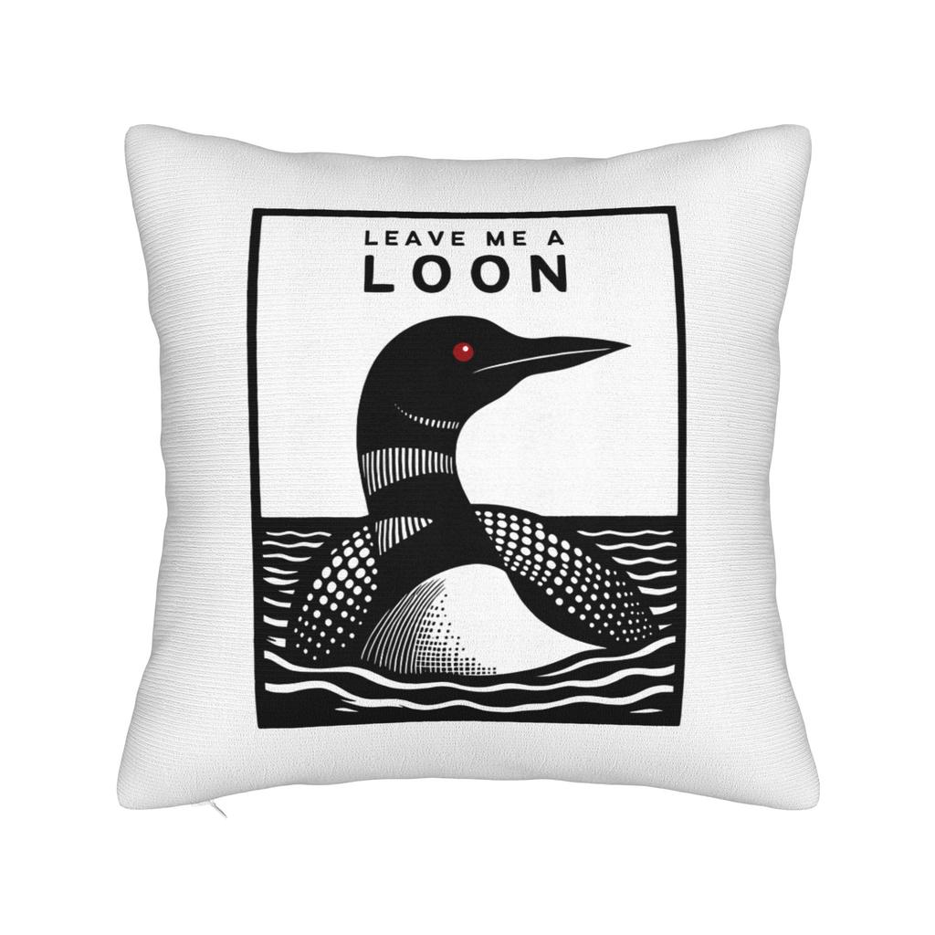 Minnesota Common Loon State, Heart, Home State Heated Rivalry Pillowcase Cushion Cover Throw Pillow Case Cover Seater 40X40Cm