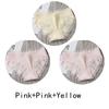3PCS/lot Cotton Panties Women Comfortable Underwears Sexy Middle-Waisted Underpants Female Lingerie Big Size Ladies Briefs