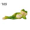 Resin Garden Statues Micro Landscape Ornament, Mini Frog Violin Playing Statue, Durable Unique Gardening Scenery Items Waterproof Hand-Painted