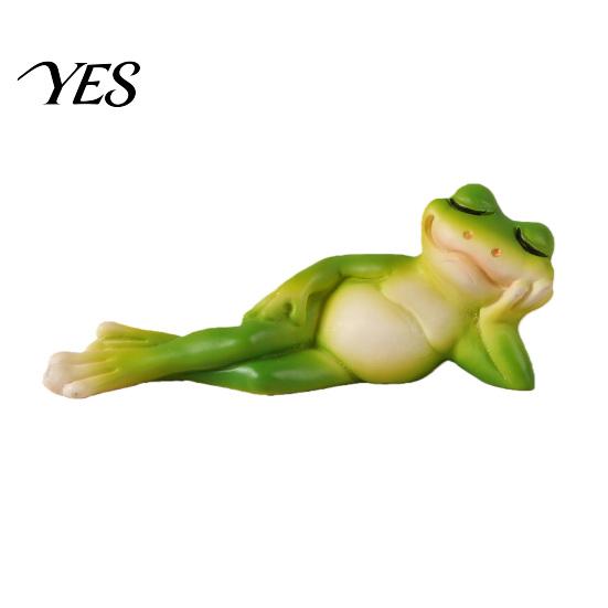 Resin Garden Statues Micro Landscape Ornament, Mini Frog Violin Playing Statue, Durable Unique Gardening Scenery Items Waterproof Hand-Painted